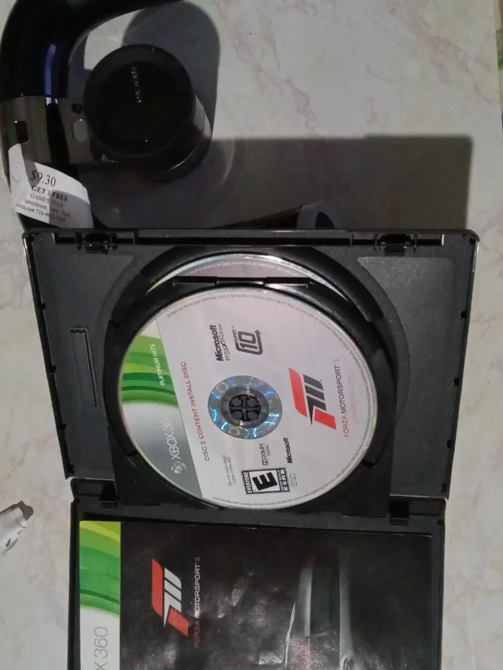 Xbox 360 Forza 3 Game + Wireless Speed Wheel Bundle